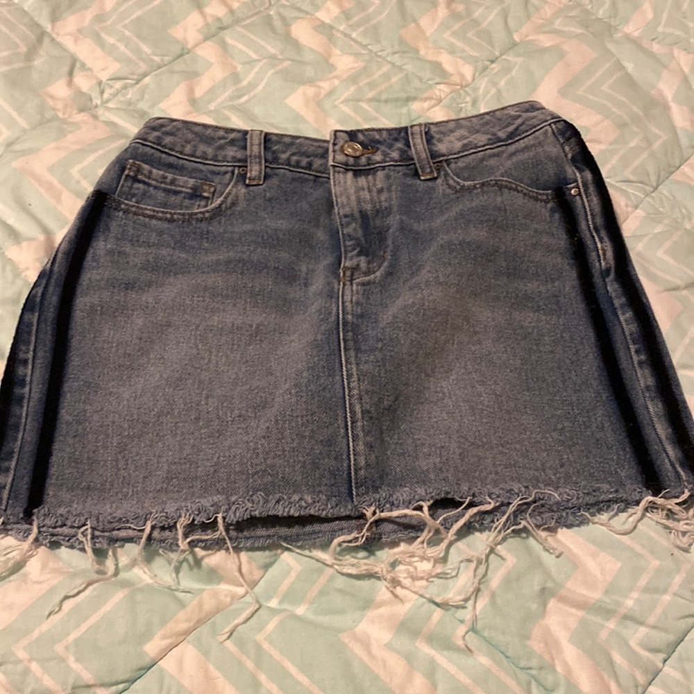 pacsun zippered skirt